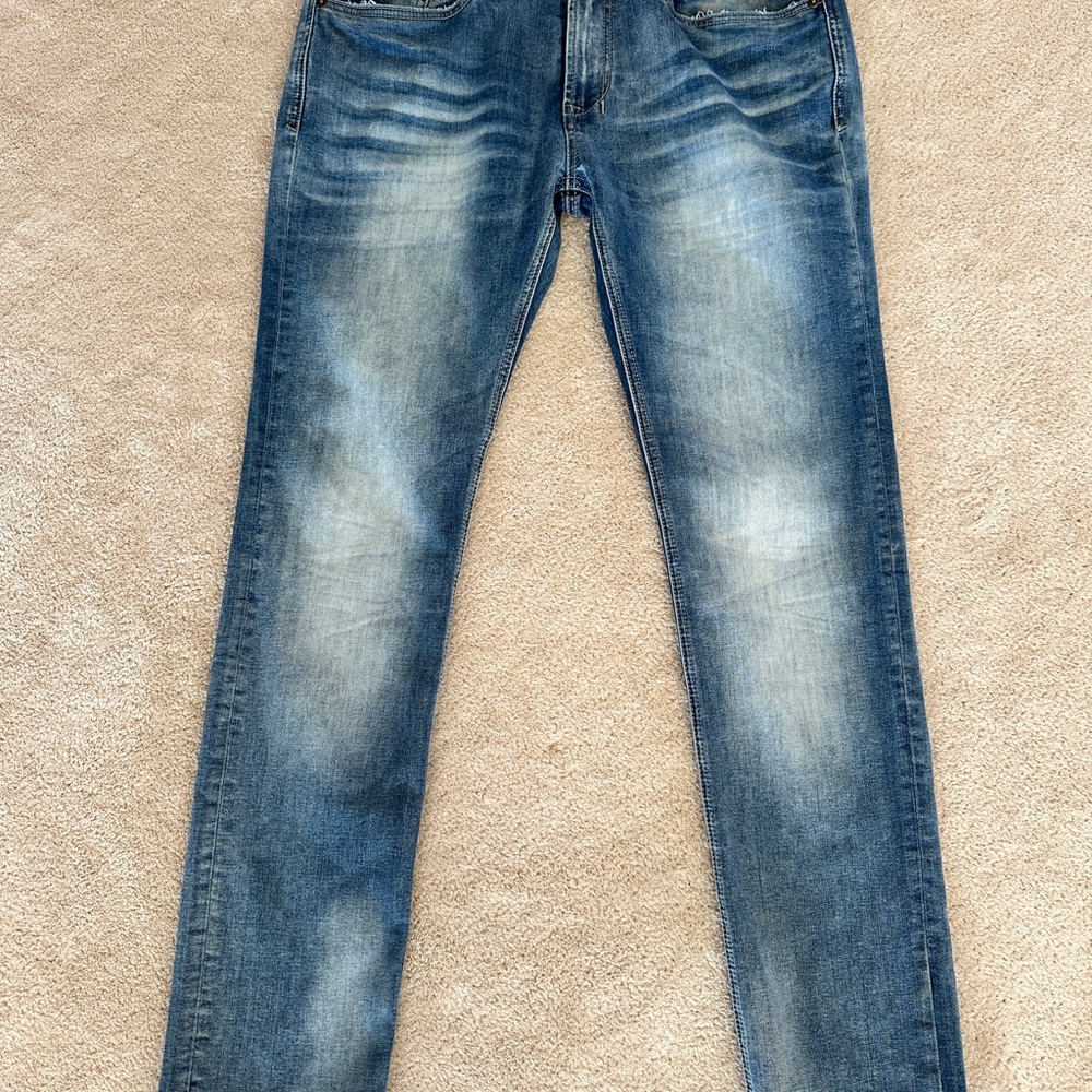 Buffalo Super Max-x super skinny stretch Jeans with Vintage Fading